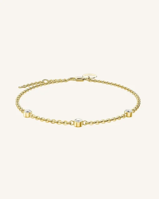 Rosefield 3 Birthstone Bracelet Discount