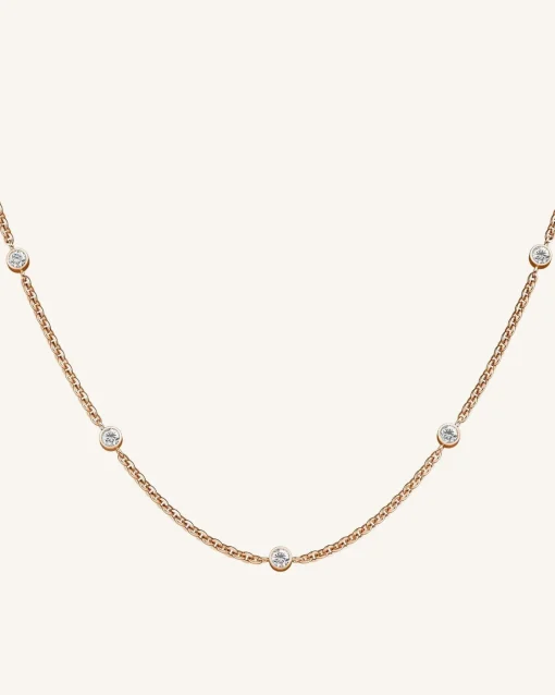 Rosefield 5 Birthstone Necklace Fashion