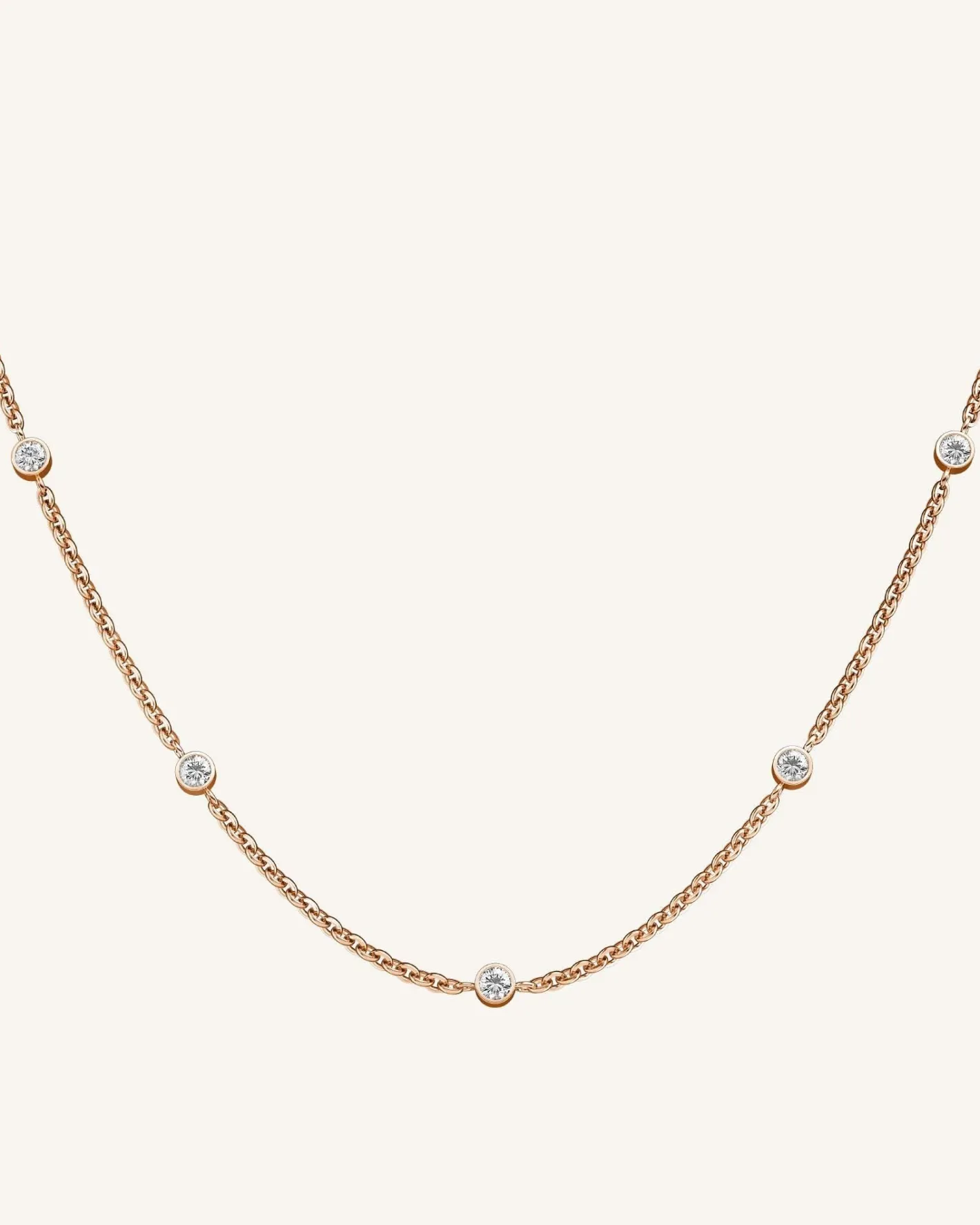 Rosefield 5 Birthstone Necklace Fashion