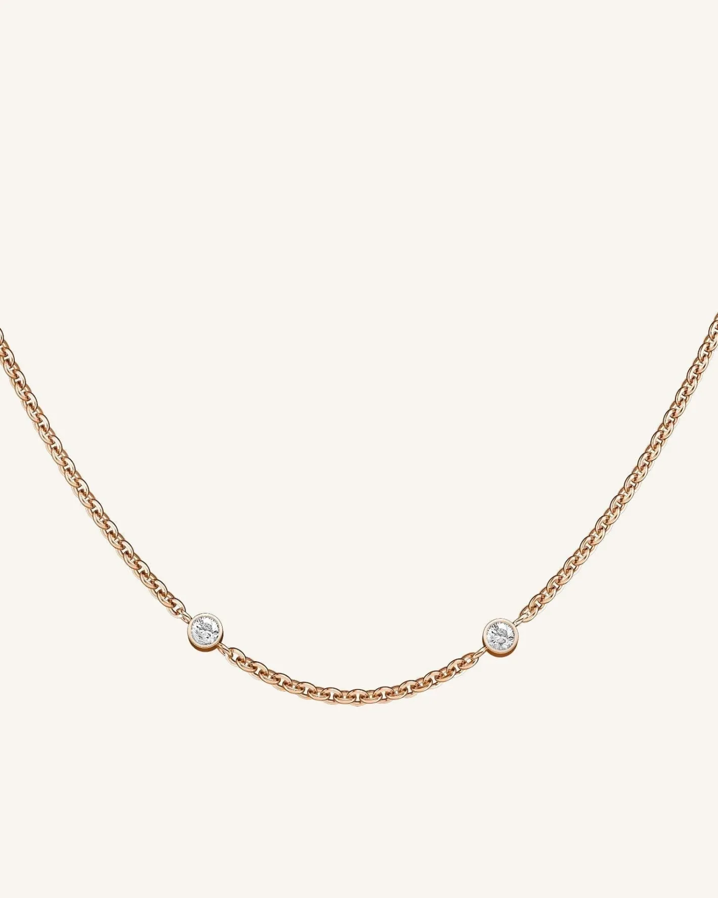 Rosefield 2 Birthstone Necklace New