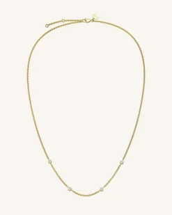 Rosefield 4 Birthstone Necklace New