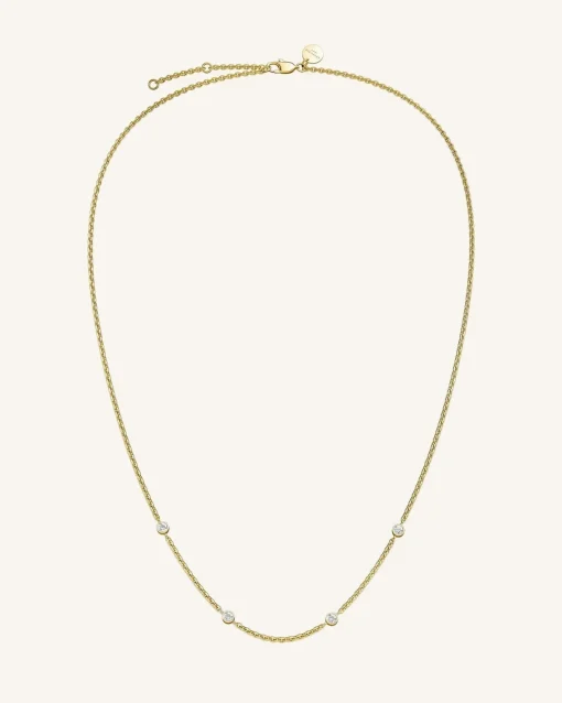 Rosefield 4 Birthstone Necklace New