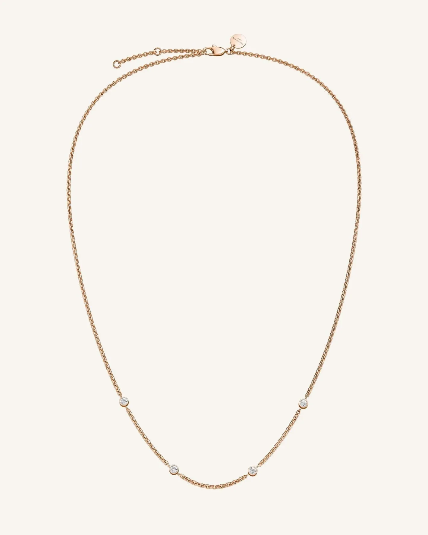 Rosefield 4 Birthstone Necklace New