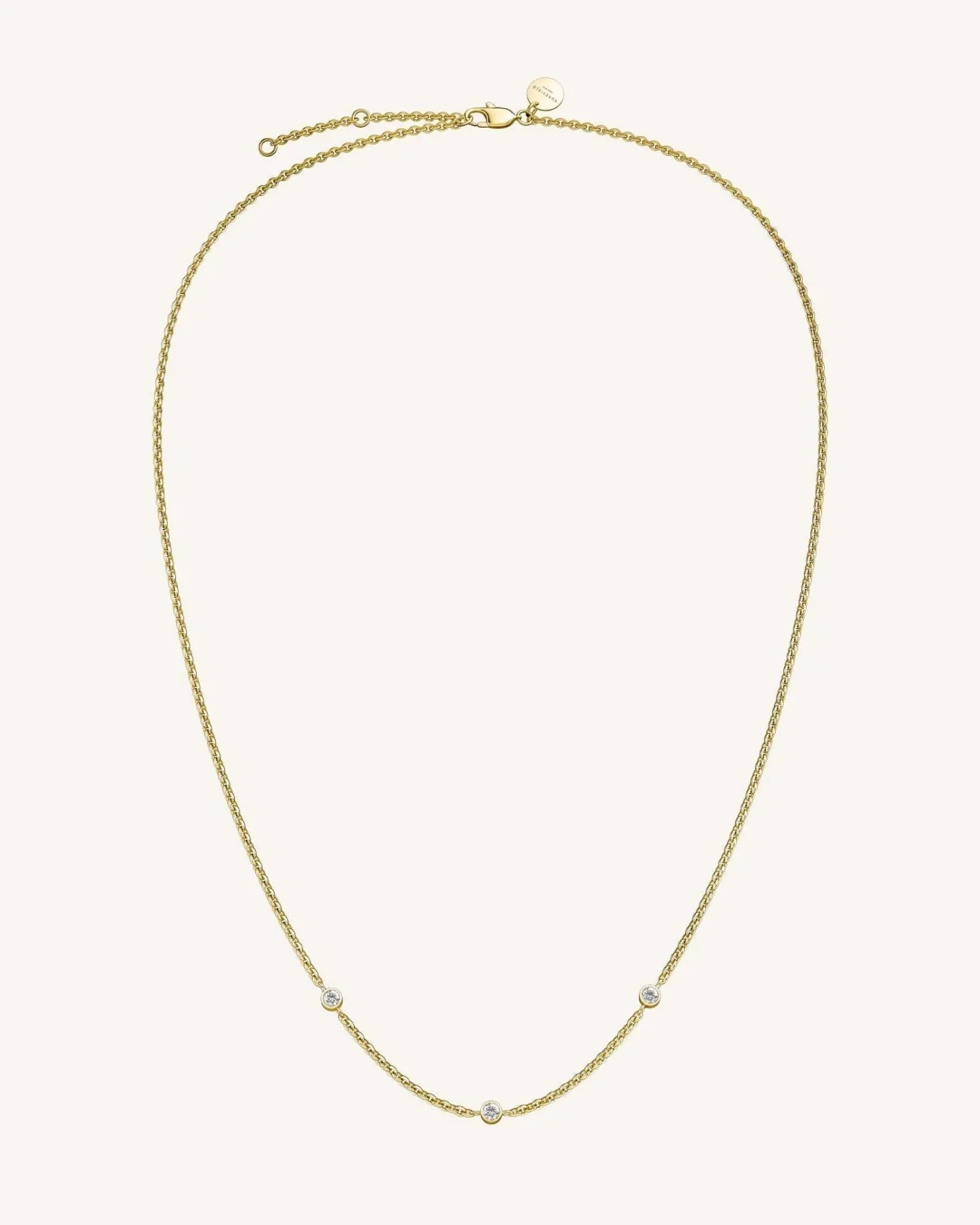 Rosefield 3 Birthstone Necklace New