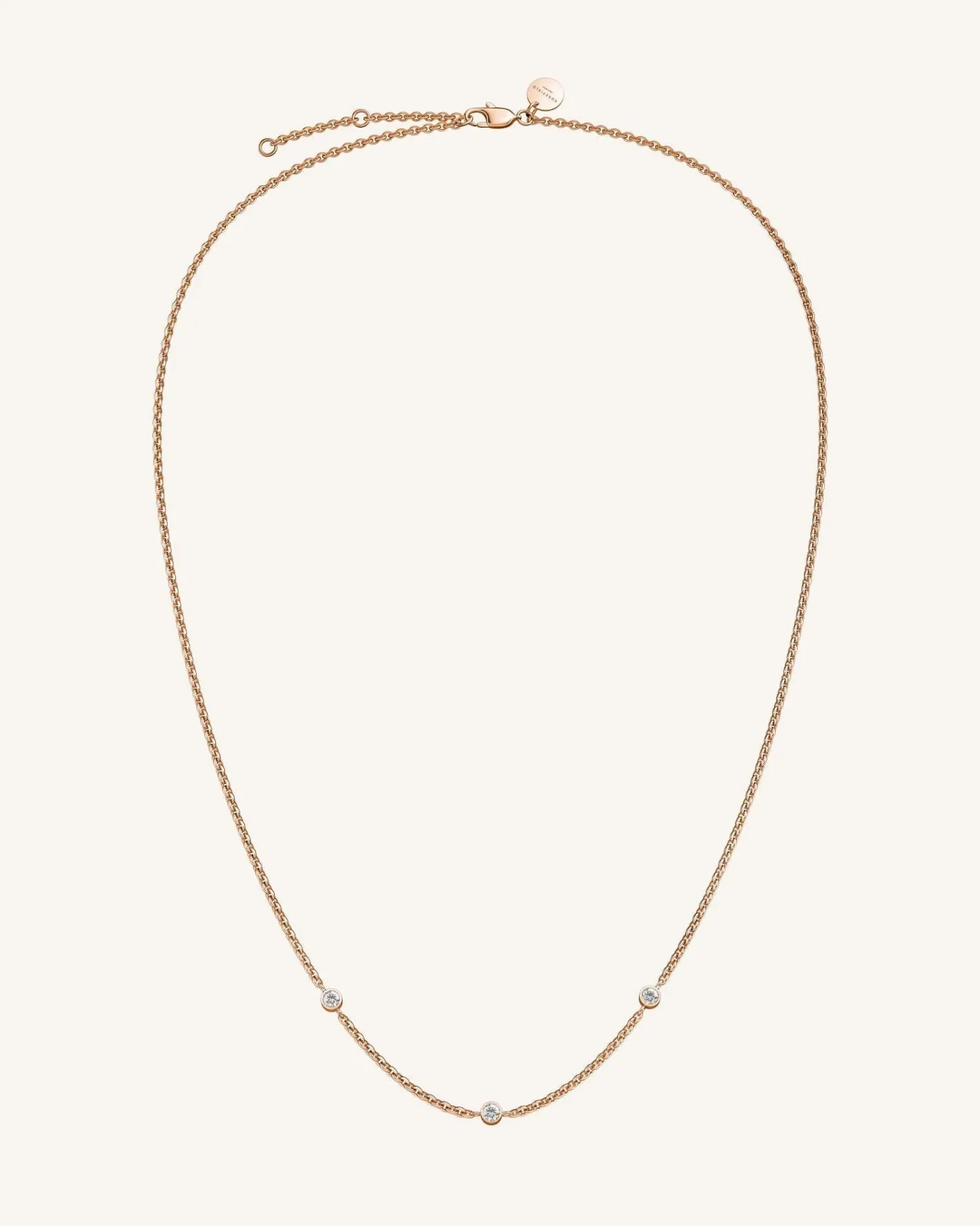 Rosefield 3 Birthstone Necklace New