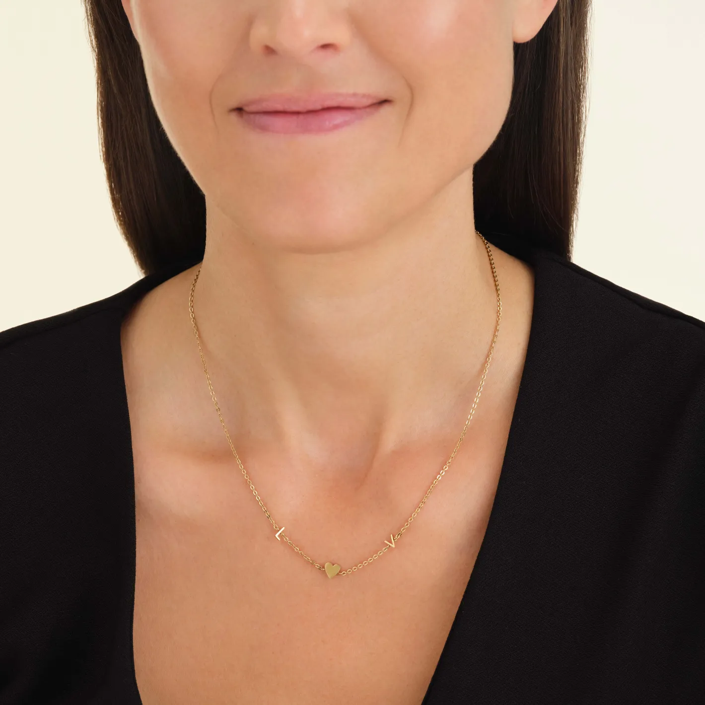 Rosefield 3 Charm Necklace Clearance