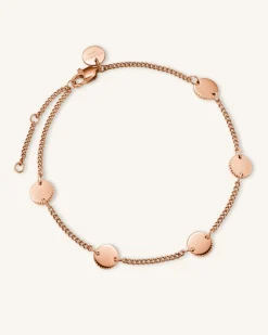 Rosefield 5 Coin Bracelet Sale
