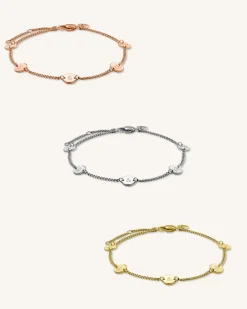 Rosefield 5 Coin Bracelet Sale