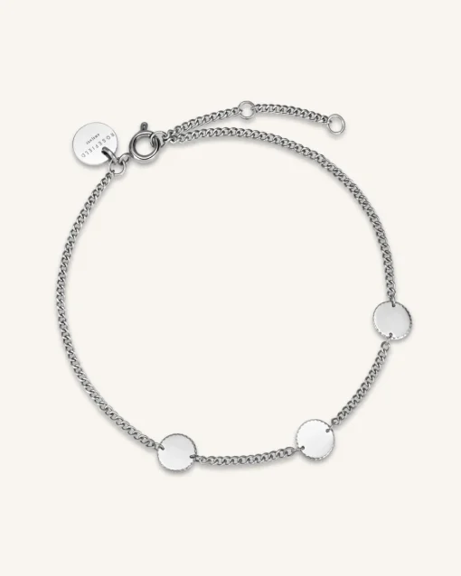 Rosefield 3 Coin Bracelet New
