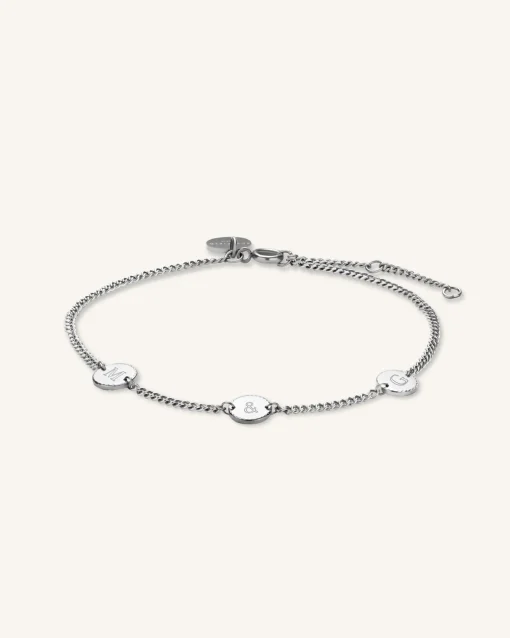 Rosefield 3 Coin Bracelet New