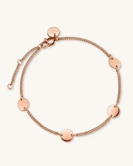 Rosefield 4 Coin Bracelet Outlet