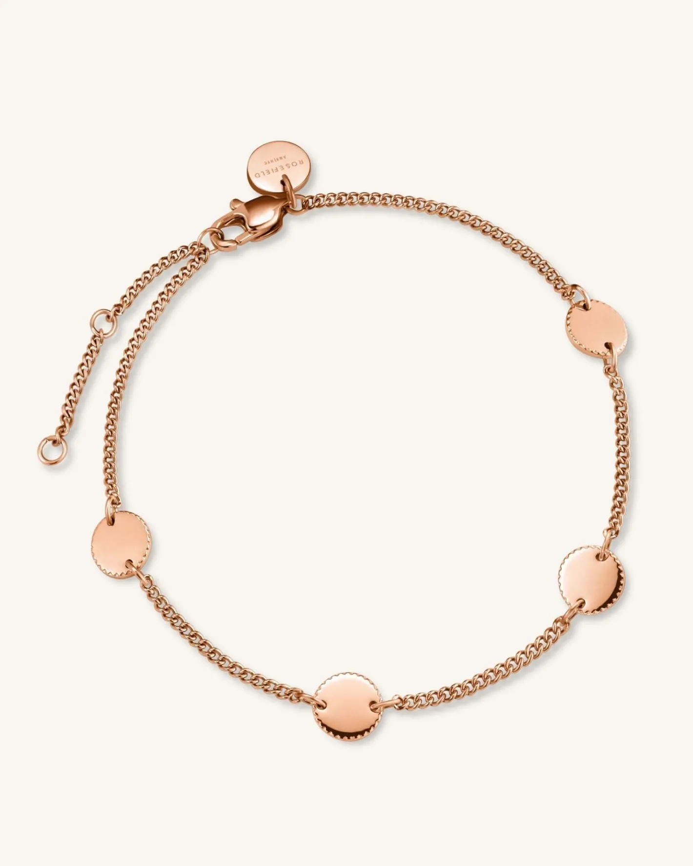 Rosefield 4 Coin Bracelet Outlet