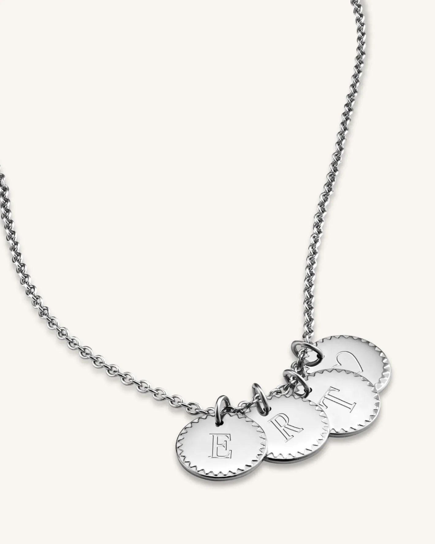 Rosefield 4 Coin Charm Necklace Online