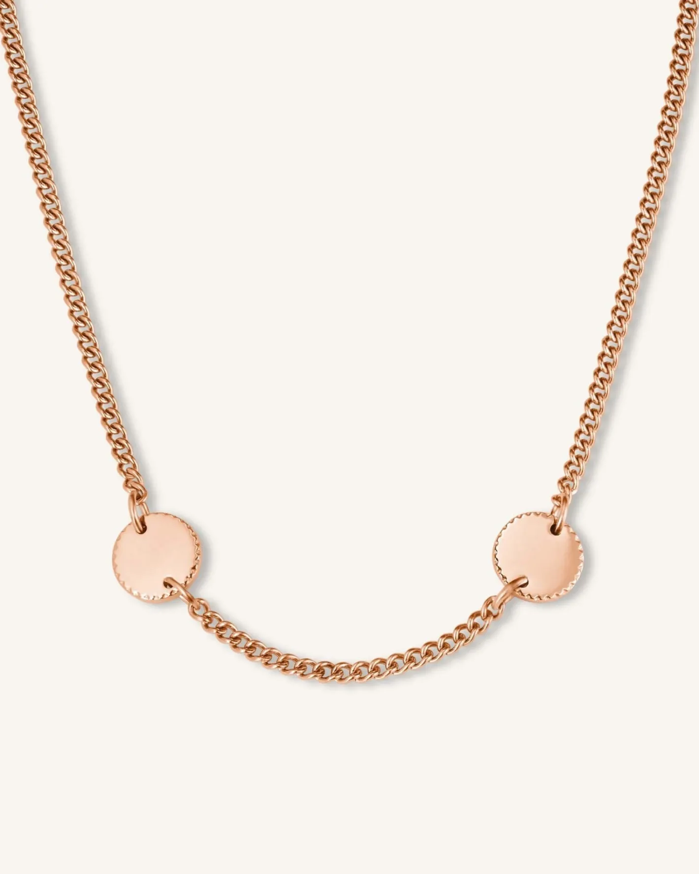 Rosefield 2 Coin Necklace Clearance