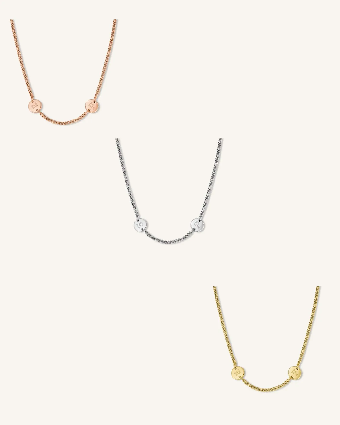 Rosefield 2 Coin Necklace Clearance