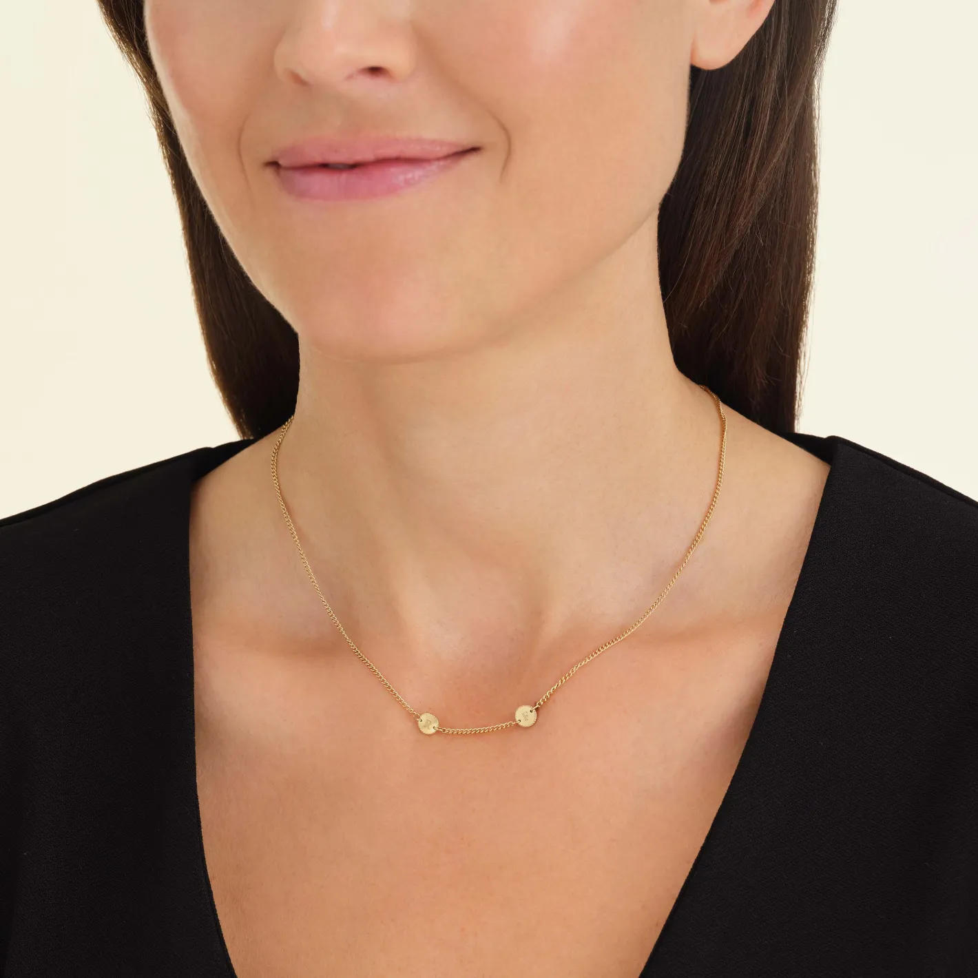 Rosefield 2 Coin Necklace Clearance