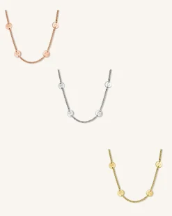Rosefield 4 Coin Necklace Hot