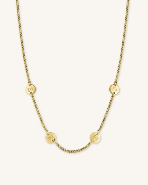 Rosefield 4 Coin Necklace Hot
