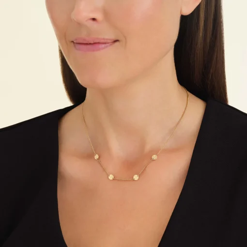 Rosefield 4 Coin Necklace Hot