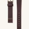 Rosefield Aubergine Gold Strap Discount