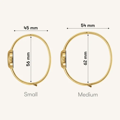 Rosefield Bangle S Gold Discount