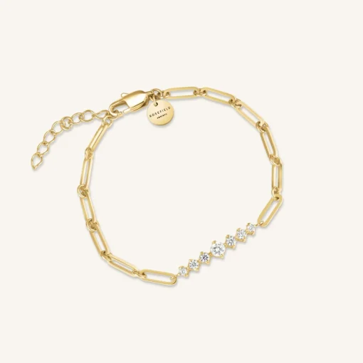 Rosefield Bar Bracelet With Stones Clearance