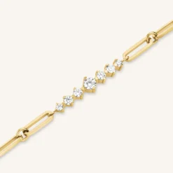 Rosefield Bar Bracelet With Stones Clearance