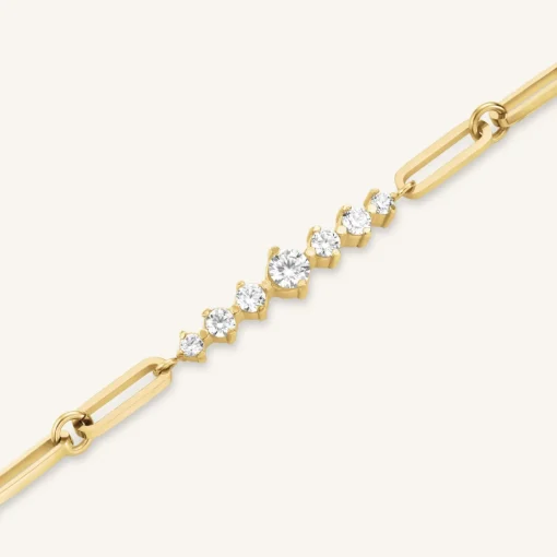 Rosefield Bar Bracelet With Stones Clearance