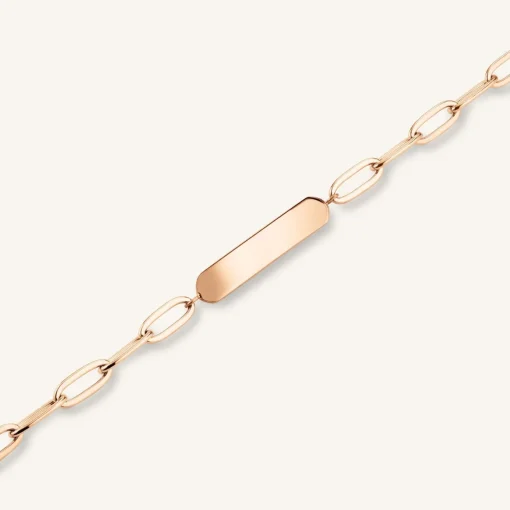 Rosefield Bar Hammered Bracelet New