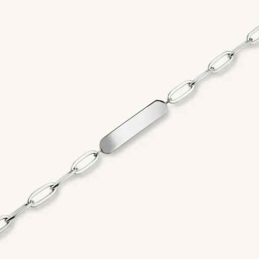 Rosefield Bar Hammered Bracelet New