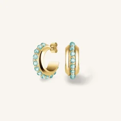 Rosefield Beads Hoop Blue Sale