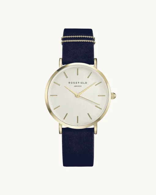 Rosefield Blue Gold Strap Sale