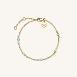 Rosefield Blue Stone Bracelet Sale