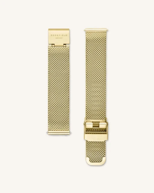 Rosefield Boxy Black Gold Mesh New