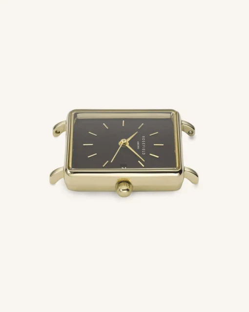 Rosefield Boxy Black Gold Mesh New