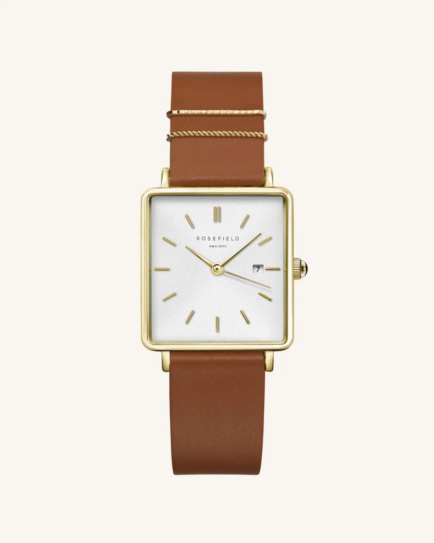 Rosefield Boxy Cognac Discount