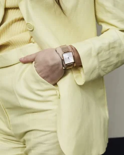 Rosefield Boxy Rose Gold Mesh Online