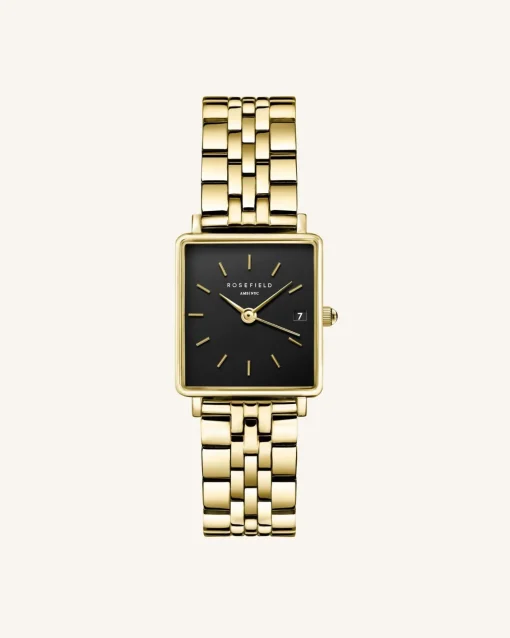 Rosefield Boxy XS Black Gold Sale