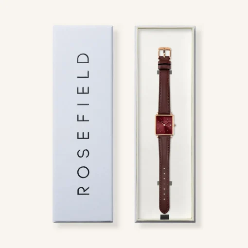 Rosefield Boxy XS Dark Brown Leather Discount