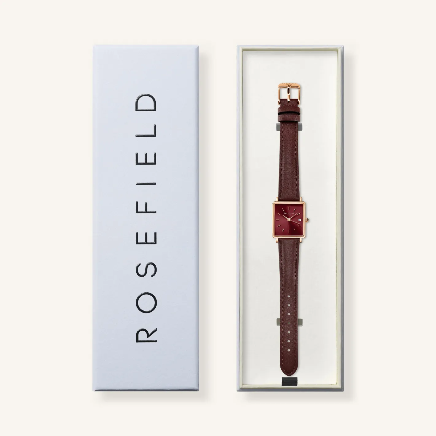 Rosefield Boxy XS Dark Brown Leather Discount