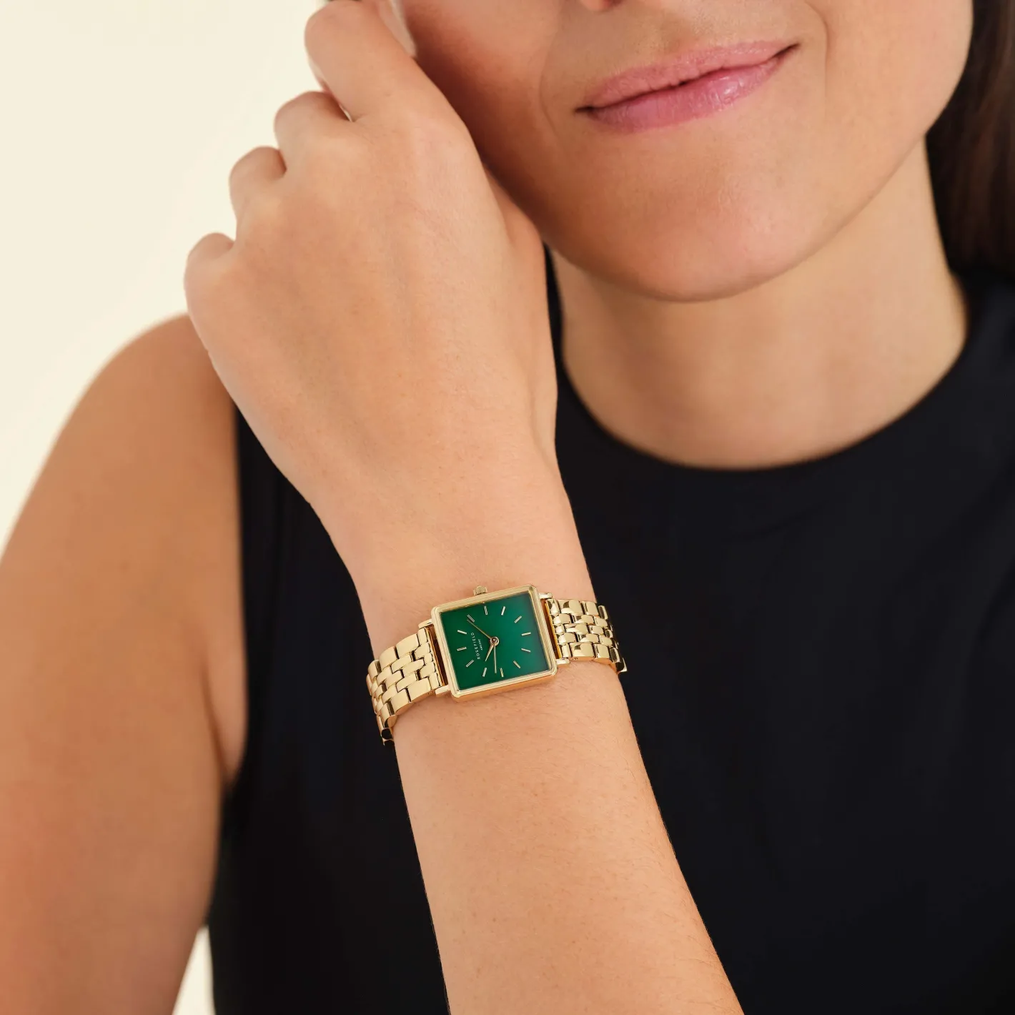 Rosefield Boxy XS Emerald Sale