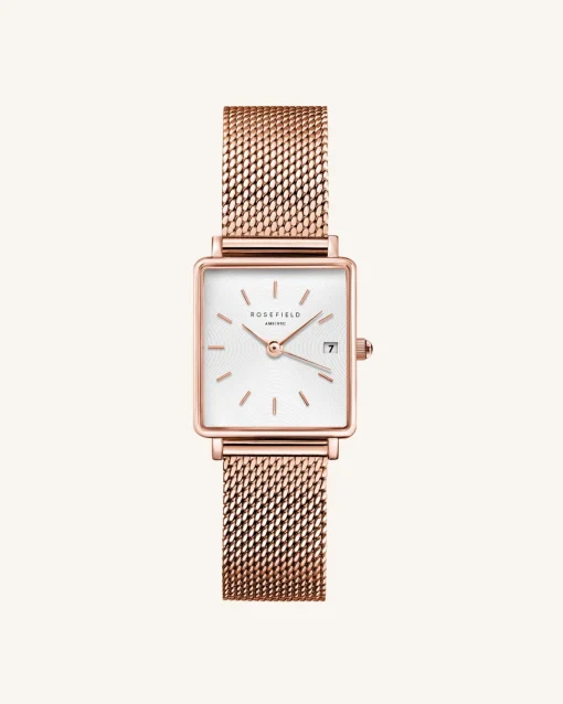 Rosefield Boxy XS Rose Gold Mesh Outlet