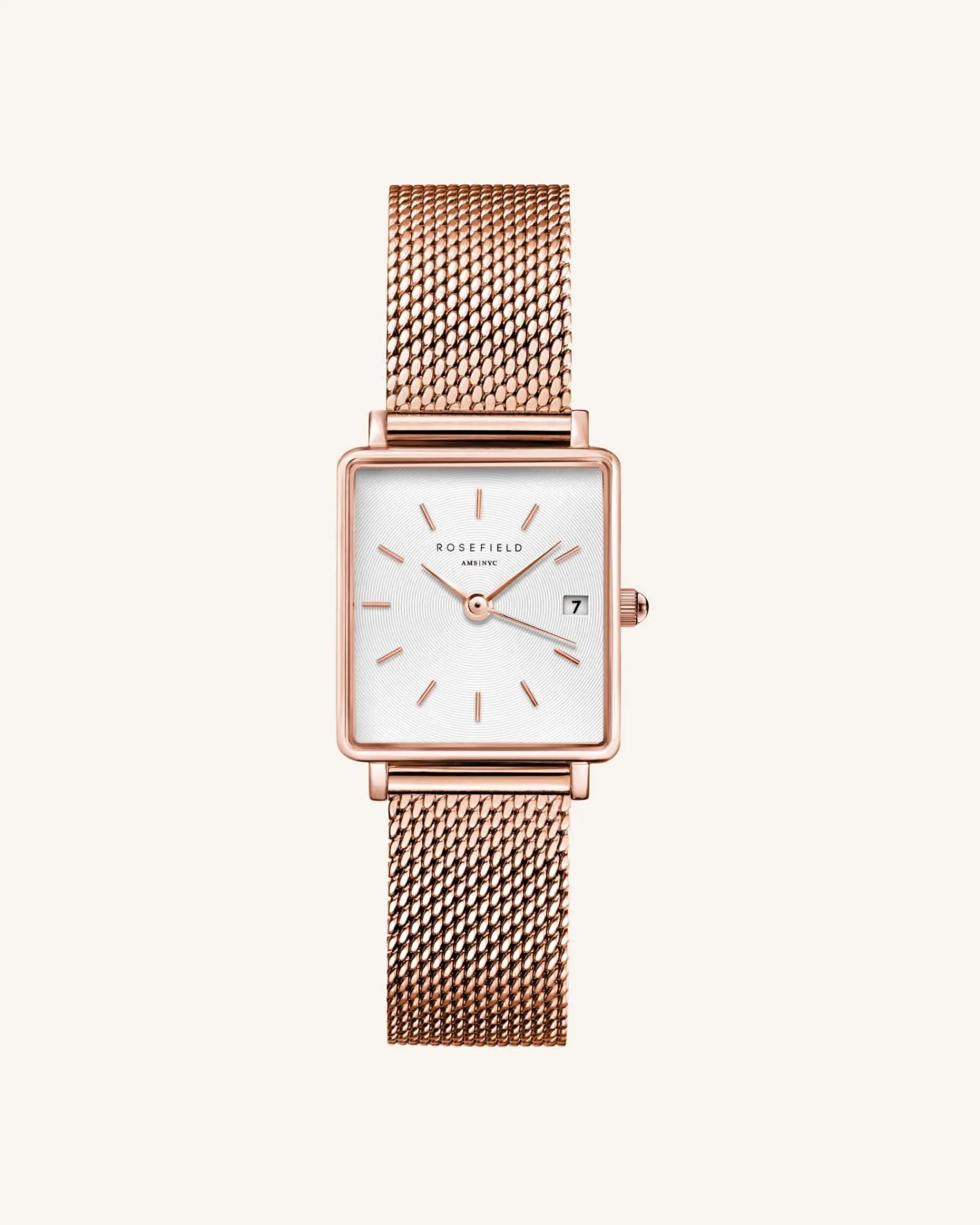 Rosefield Boxy XS Rose Gold Mesh Outlet