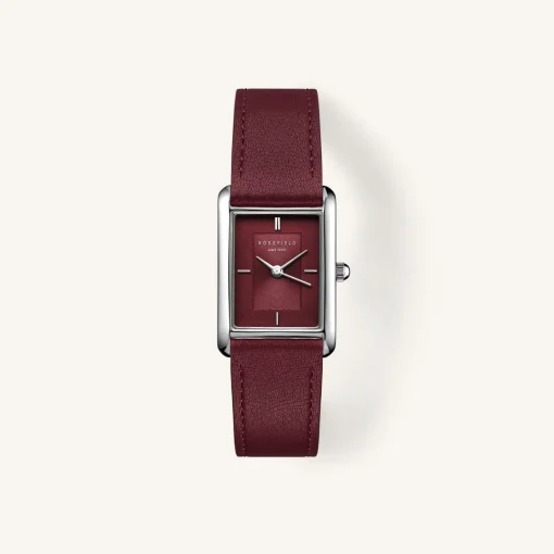 Rosefield Burgundy Leather Strap Clearance