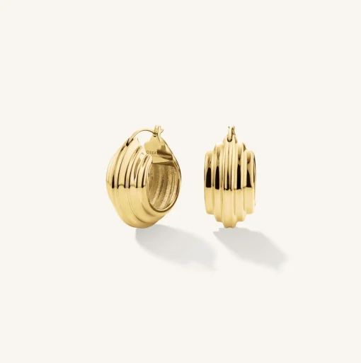 Rosefield Chunky Hoops Fashion