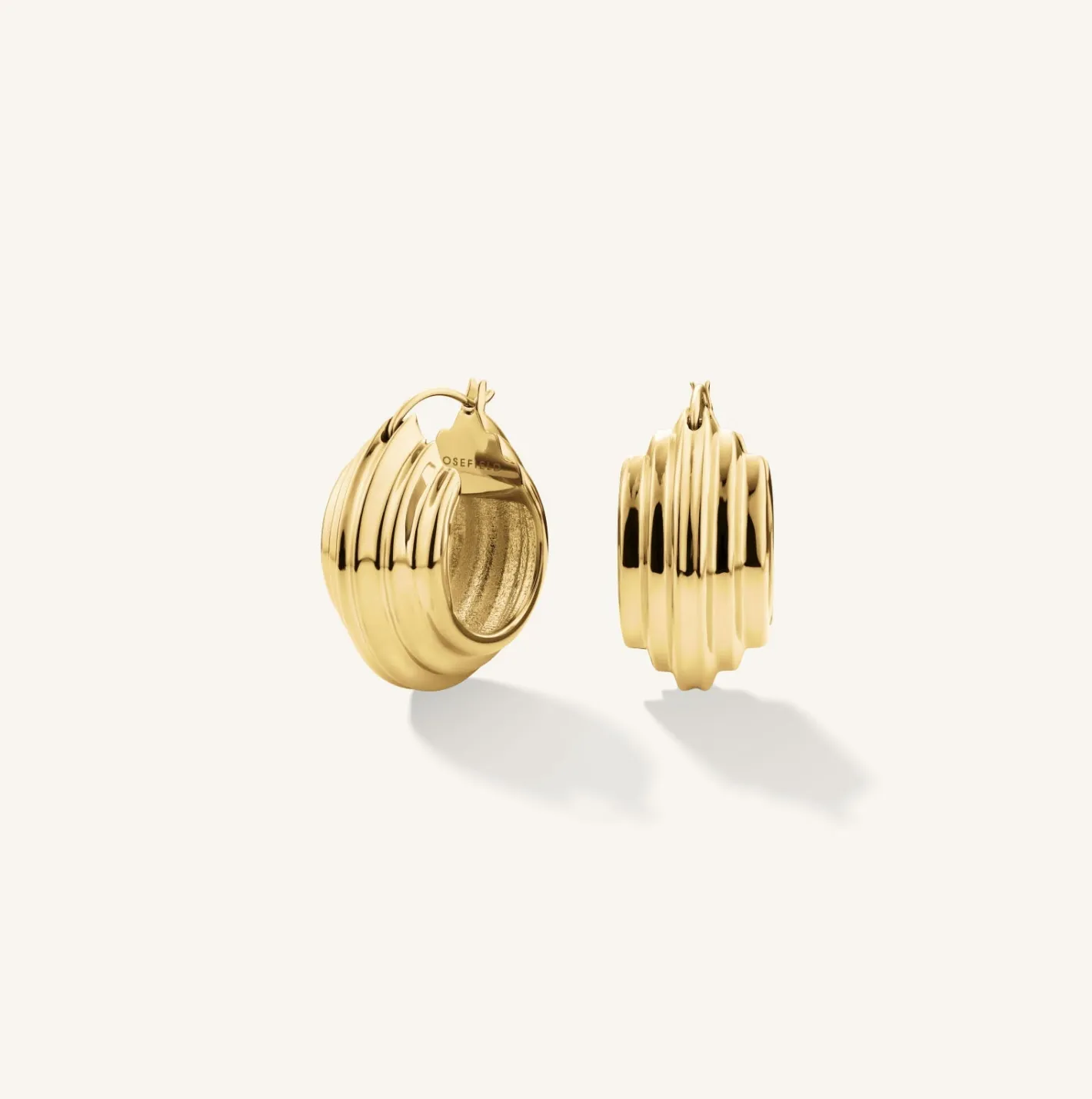 Rosefield Chunky Hoops Fashion