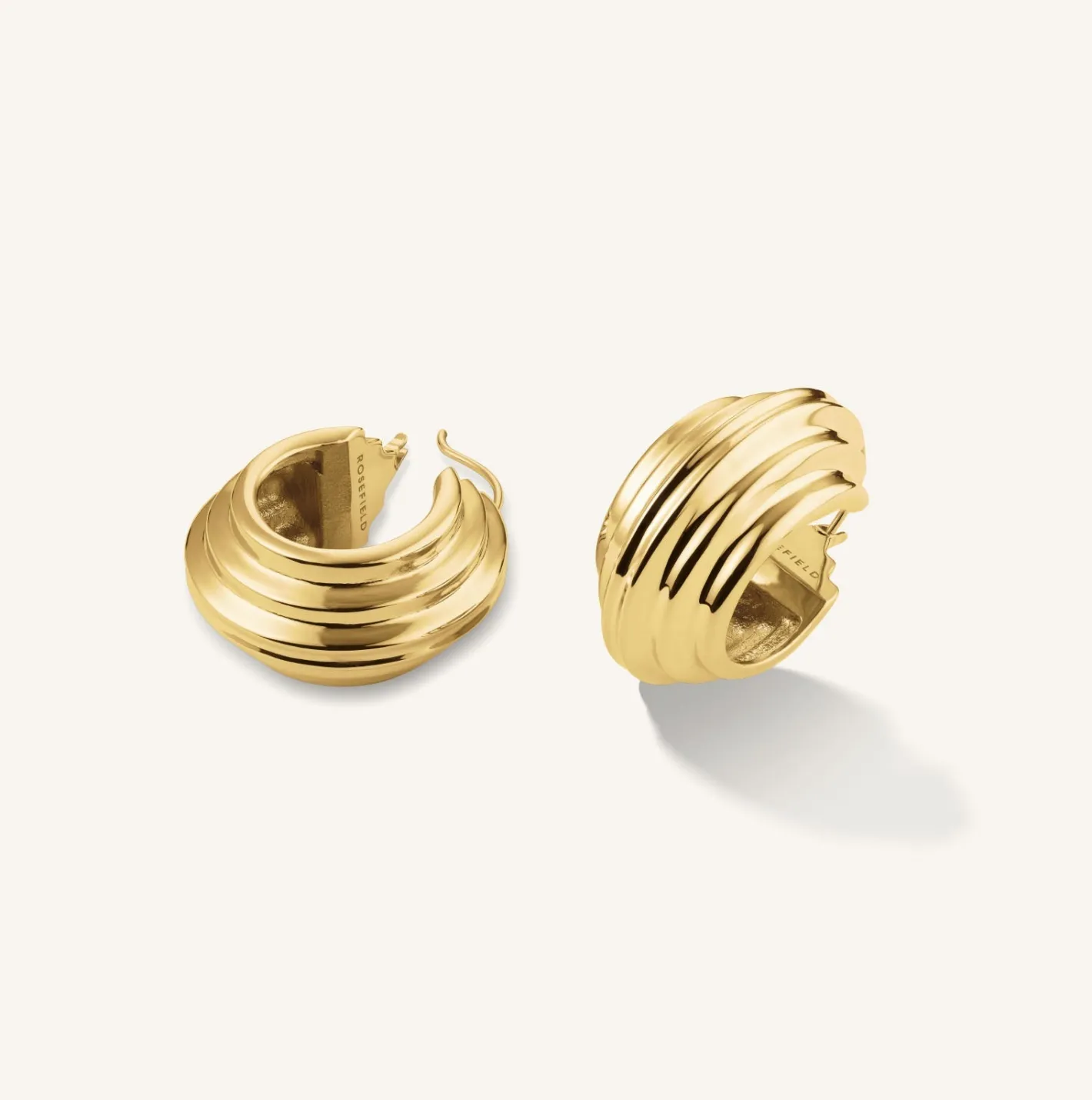 Rosefield Chunky Hoops Fashion