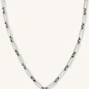 Rosefield Chunky Necklace Silver Sale