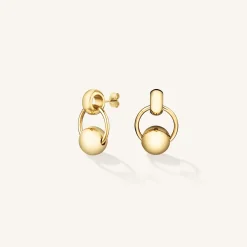 Rosefield Chunky Roll Hoops Clearance