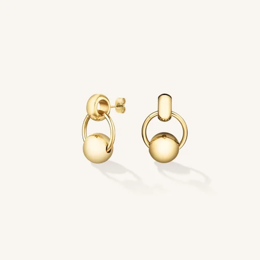 Rosefield Chunky Roll Hoops Clearance